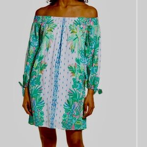 Lilly Pulitzer -  Off-Shoulder Dress size:L